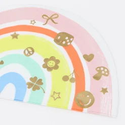 Charm Party Rainbow Napkins (x 16)