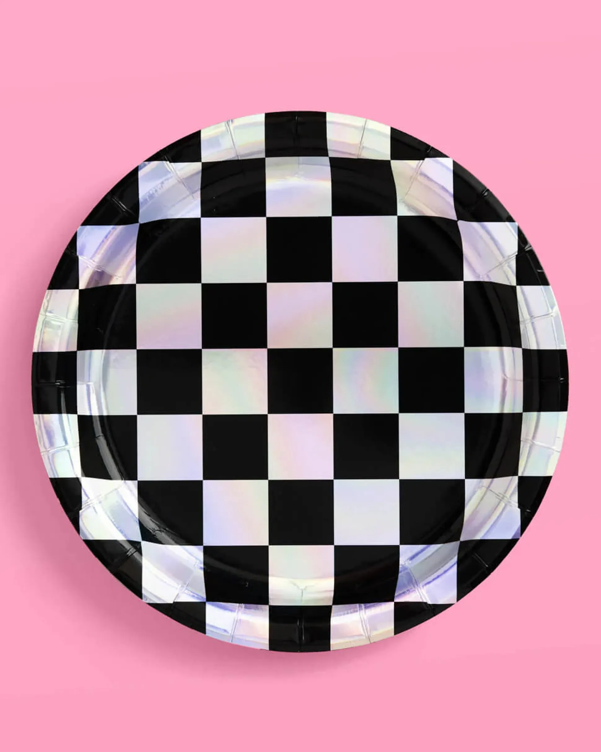 Checked Out Plates, Pack of 25