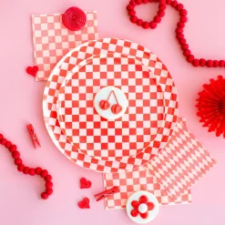 Check It! Cherry Crush Cocktail Napkins, Pack of 20