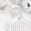 Check It! Dazzling Diamond Check Guest Napkins, Pack of 16