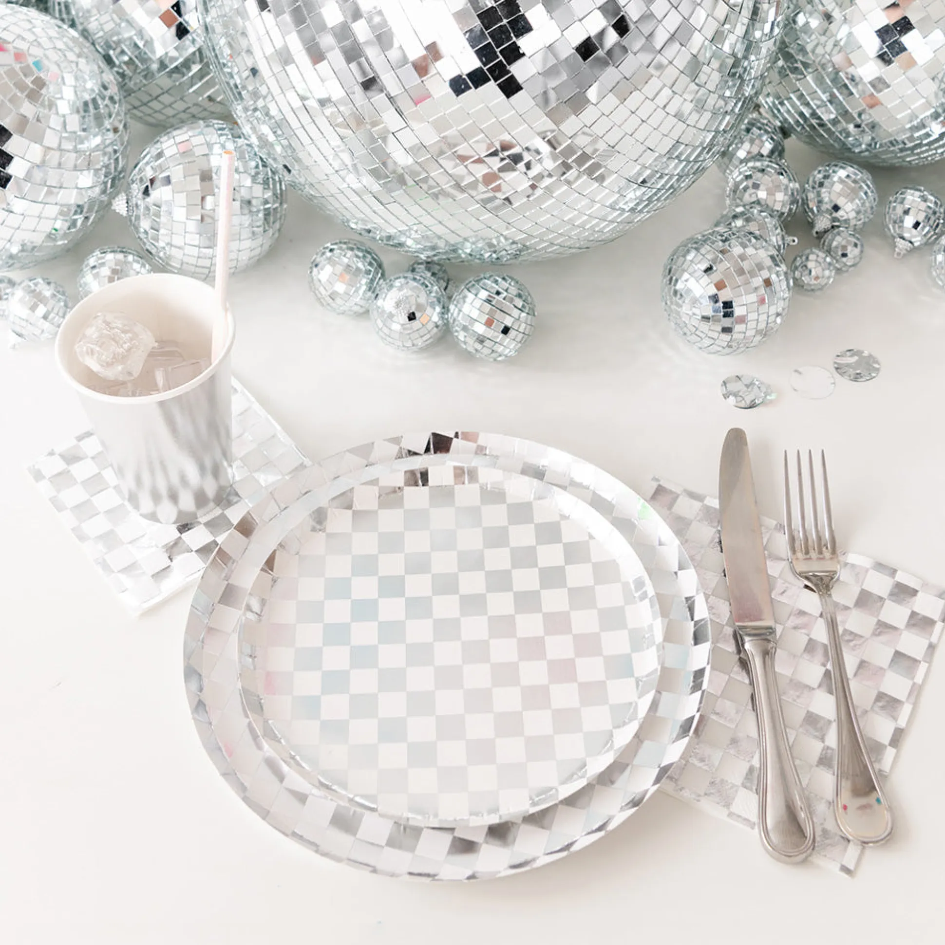 Check It! Dazzling Diamond Large Napkins, Pack of 16