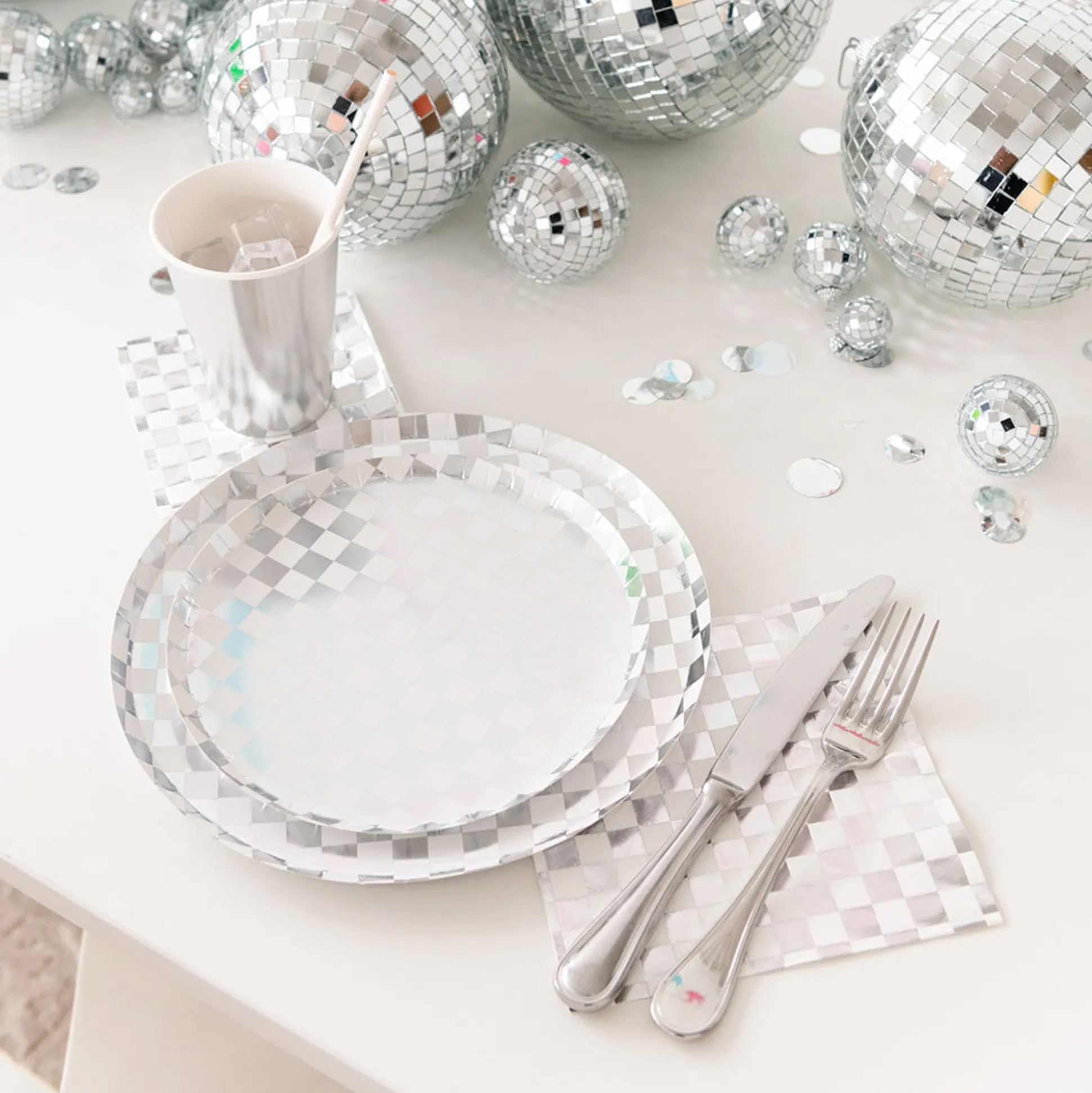 Check It! Dazzling Diamond Large Napkins, Pack of 16
