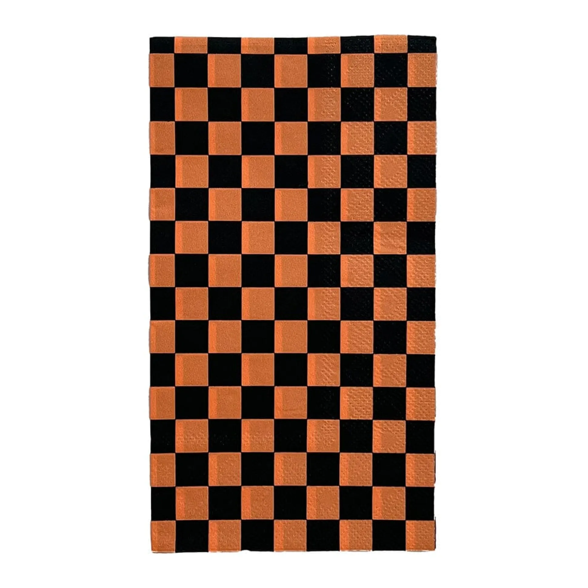Check It! Halloween Check Guest Napkins, Pack of 16