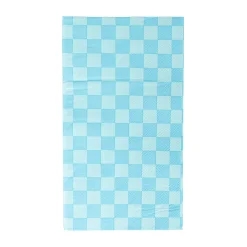Check It! Out of the Blue Check Guest Napkins, Pack of 16