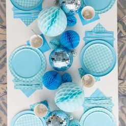 Check It! Out of the Blue Dessert Plates, Pack of 8