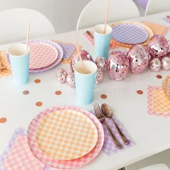 Check It! Peaches N' Cream Large Napkins, Pack of 16