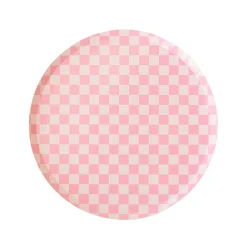Check It! Tickle Me Pink Dessert Plates, Pack of 8