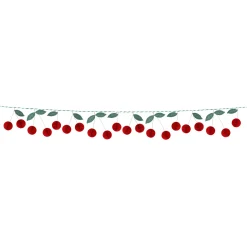 Cherry Honeycomb Garland