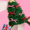 Christmas Tree Headband - green tulle headband
