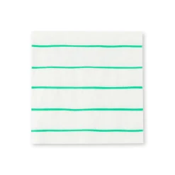Clover Frenchie Striped Petite Napkins, Pack of 16