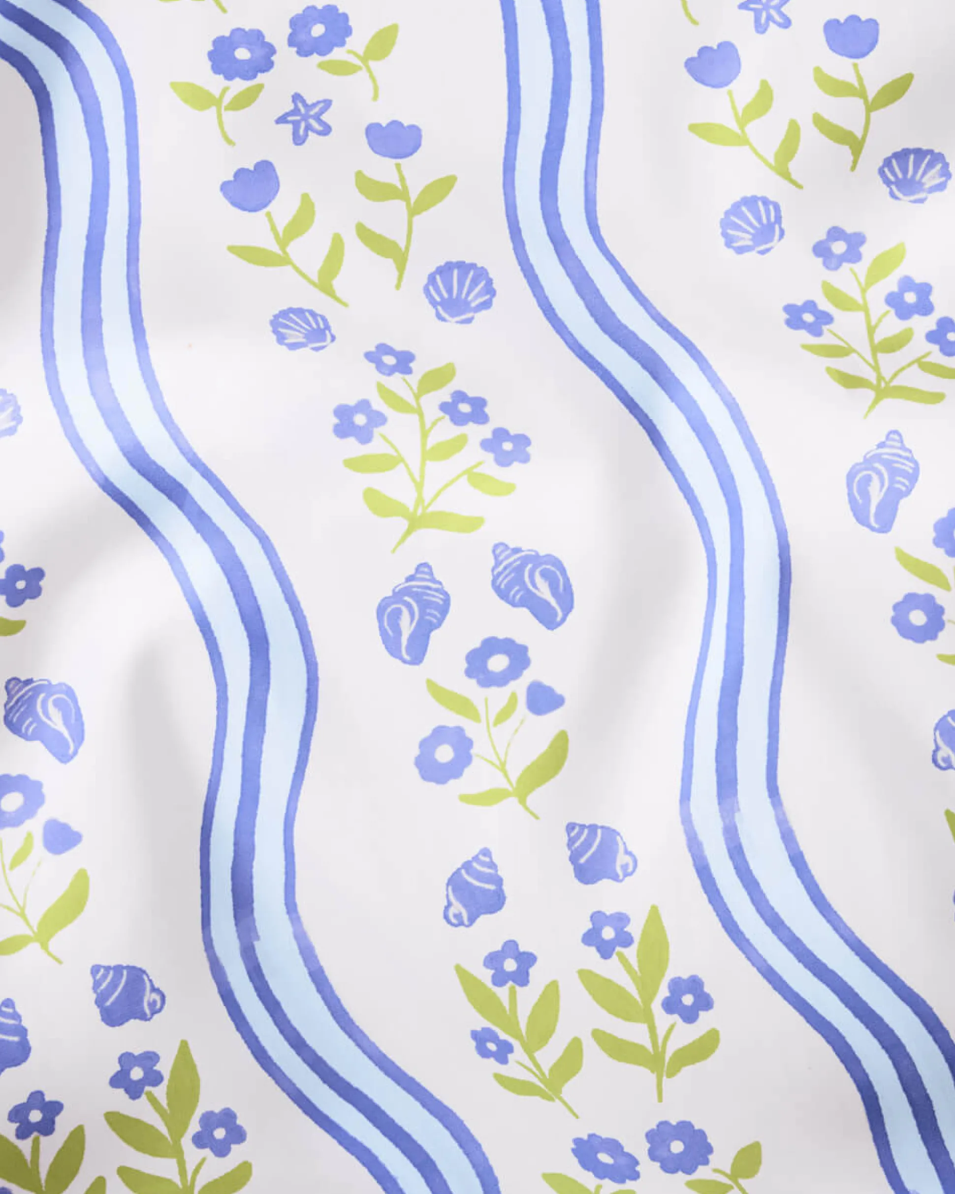 Coastal Tablecloth - washable tablecloth