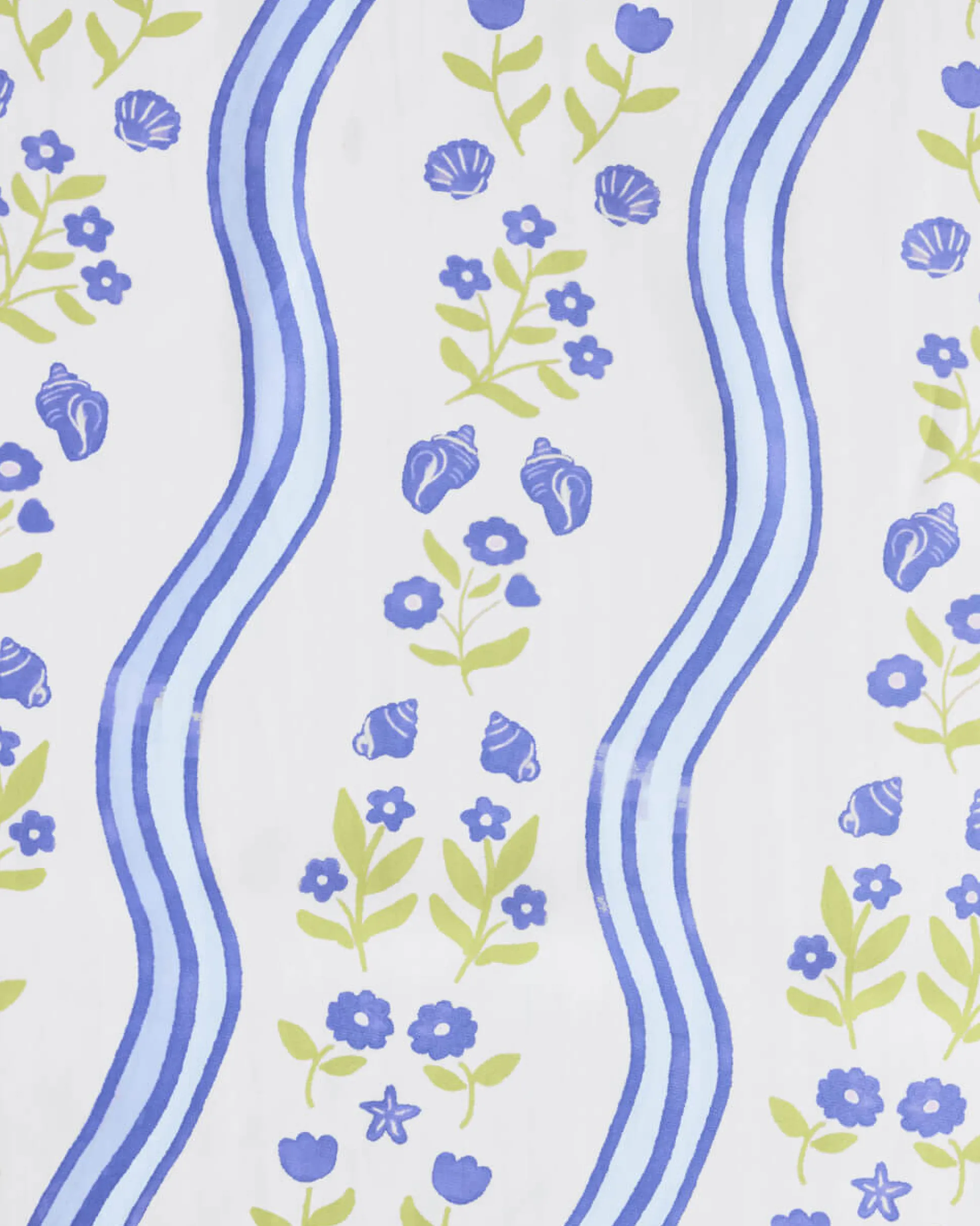 Coastal Tablecloth - washable tablecloth
