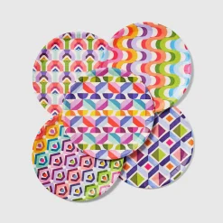 Color Me Crazy Large Plates, 10 per pack