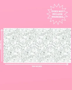 Color Me Merry Tablecloth - coloring tablecloth