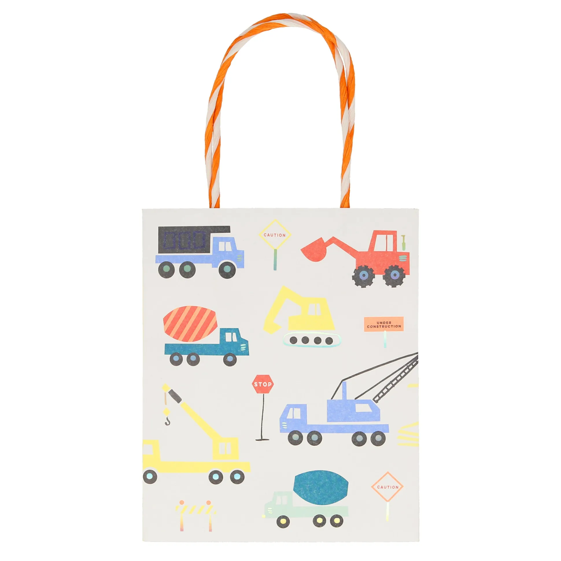 Construction Party Bag, Pack of 8