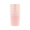 Cotton Candy Pink Tumbler Cups, Pack of 8