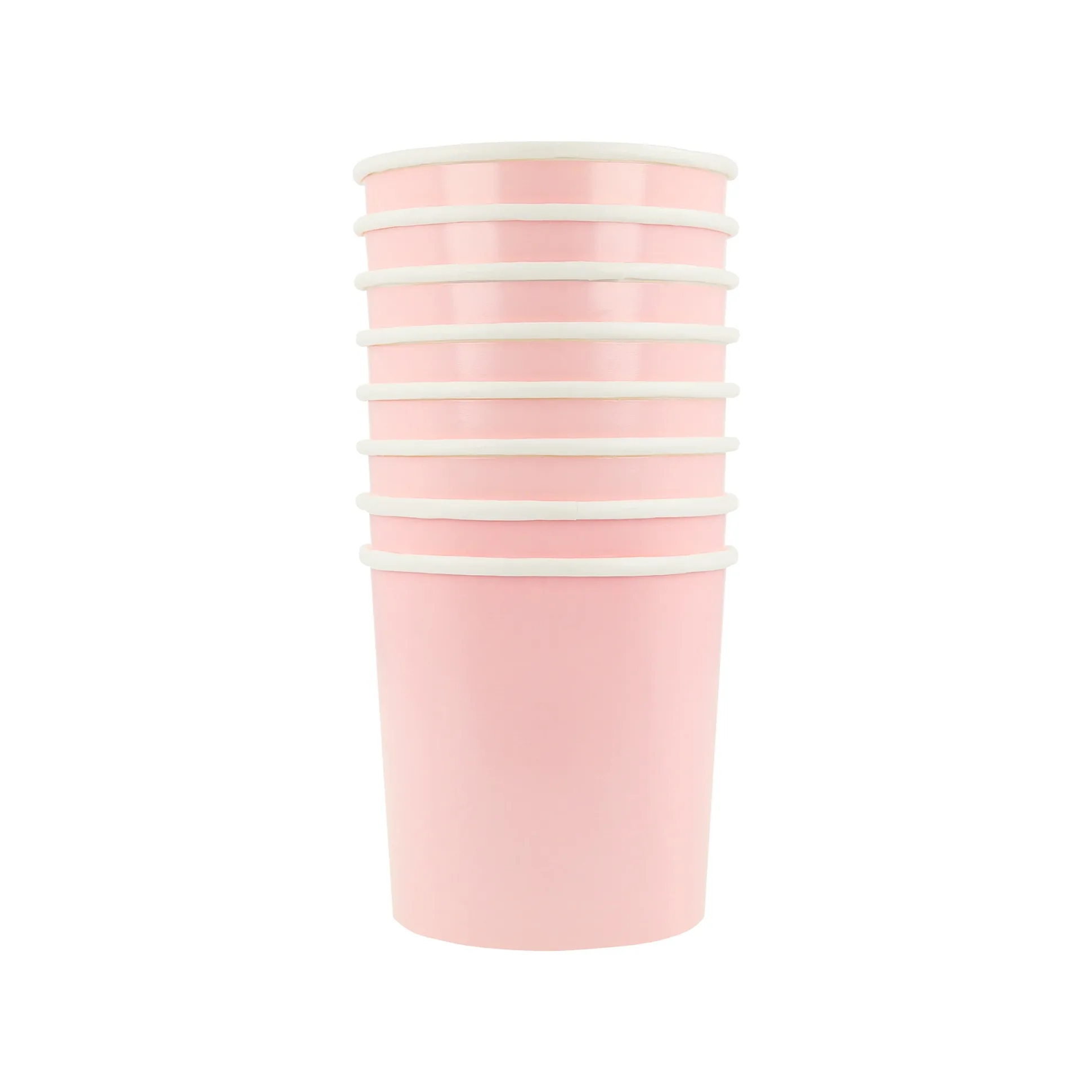 Cotton Candy Pink Tumbler Cups, Pack of 8