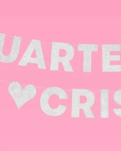 Crisis Averted Banner - Silver Glitter Banner