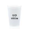 Custom Pasta Party Cup, Black Foil