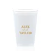 Custom Pasta Party Cup, Gold Foil