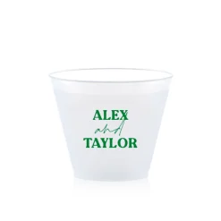 Custom Pasta Party Cup, Leaf Foil