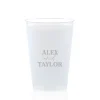 Custom Pasta Party Cup, Silver Foil
