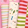 Cute Girl Wrapping Paper - 12 sheets + 16 tags