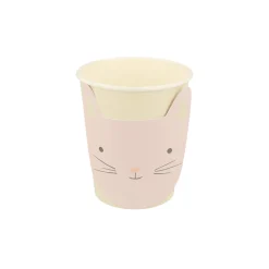 Cute Kitten Cups, Pack of 8