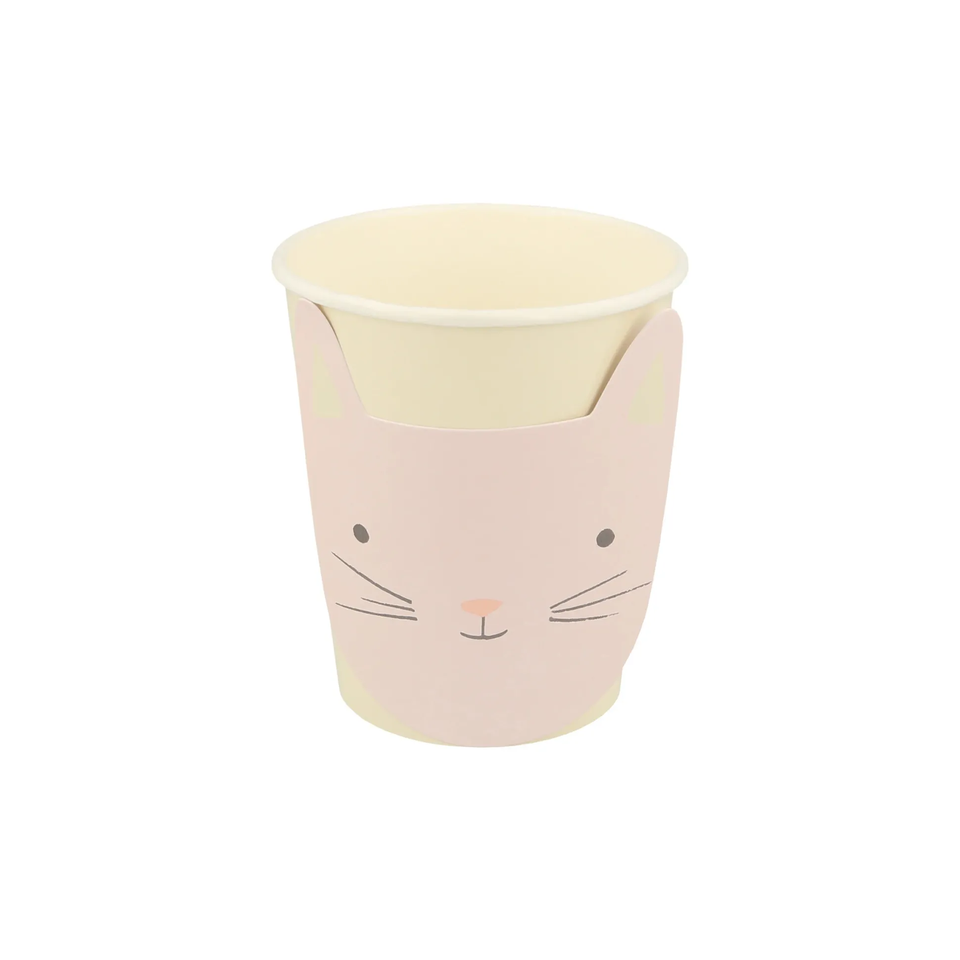 Cute Kitten Cups, Pack of 8