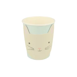 Cute Kitten Cups, Pack of 8