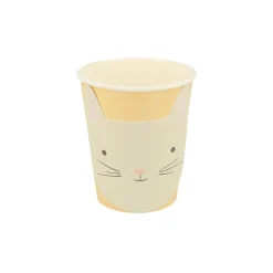 Cute Kitten Cups, Pack of 8