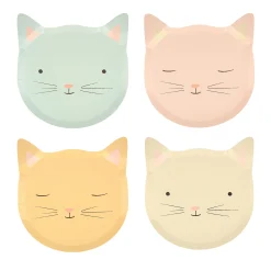 Cute Kitten Plates
