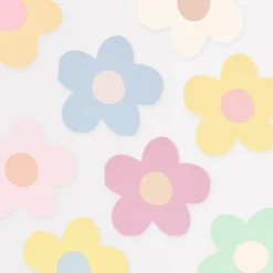 Daisy Shaped Napkins, Pack of 16