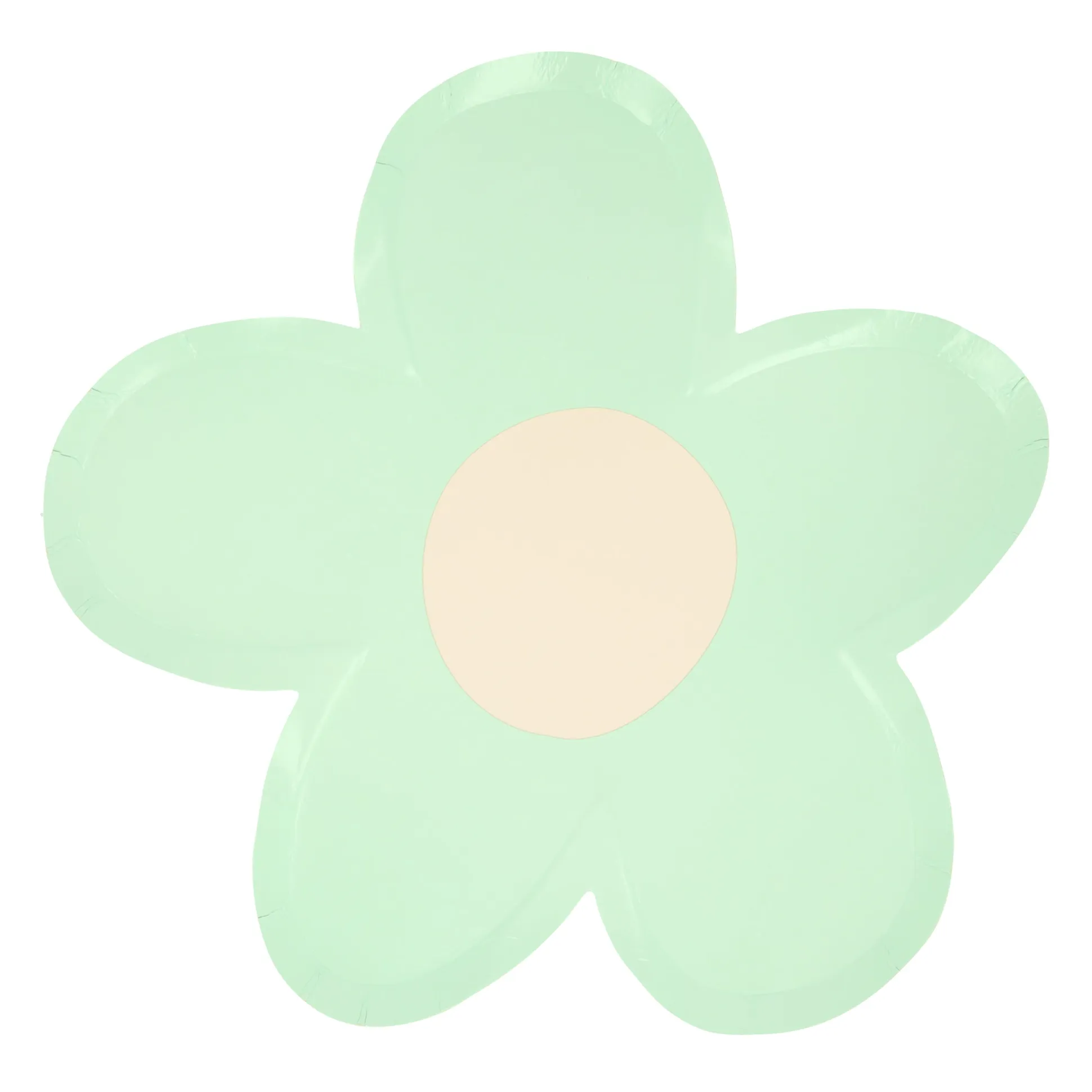 Daisy Shaped Plates, Pack of 8