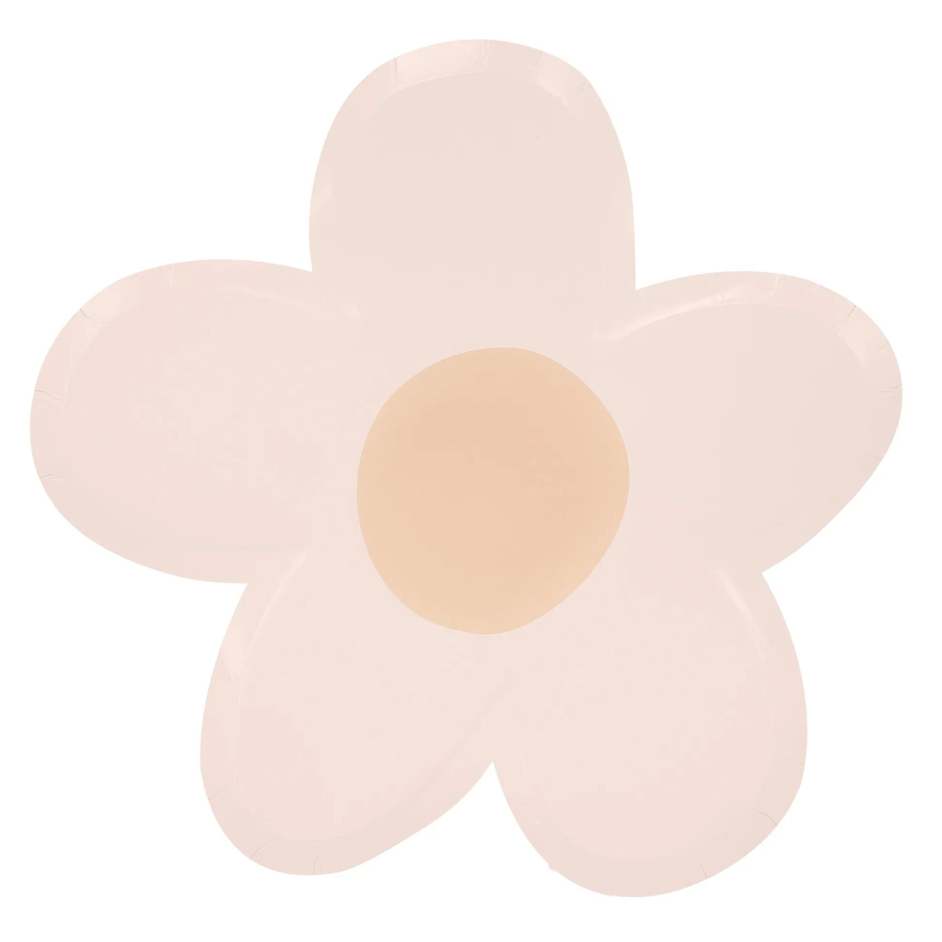 Daisy Shaped Plates, Pack of 8