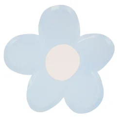 Daisy Shaped Plates, Pack of 8