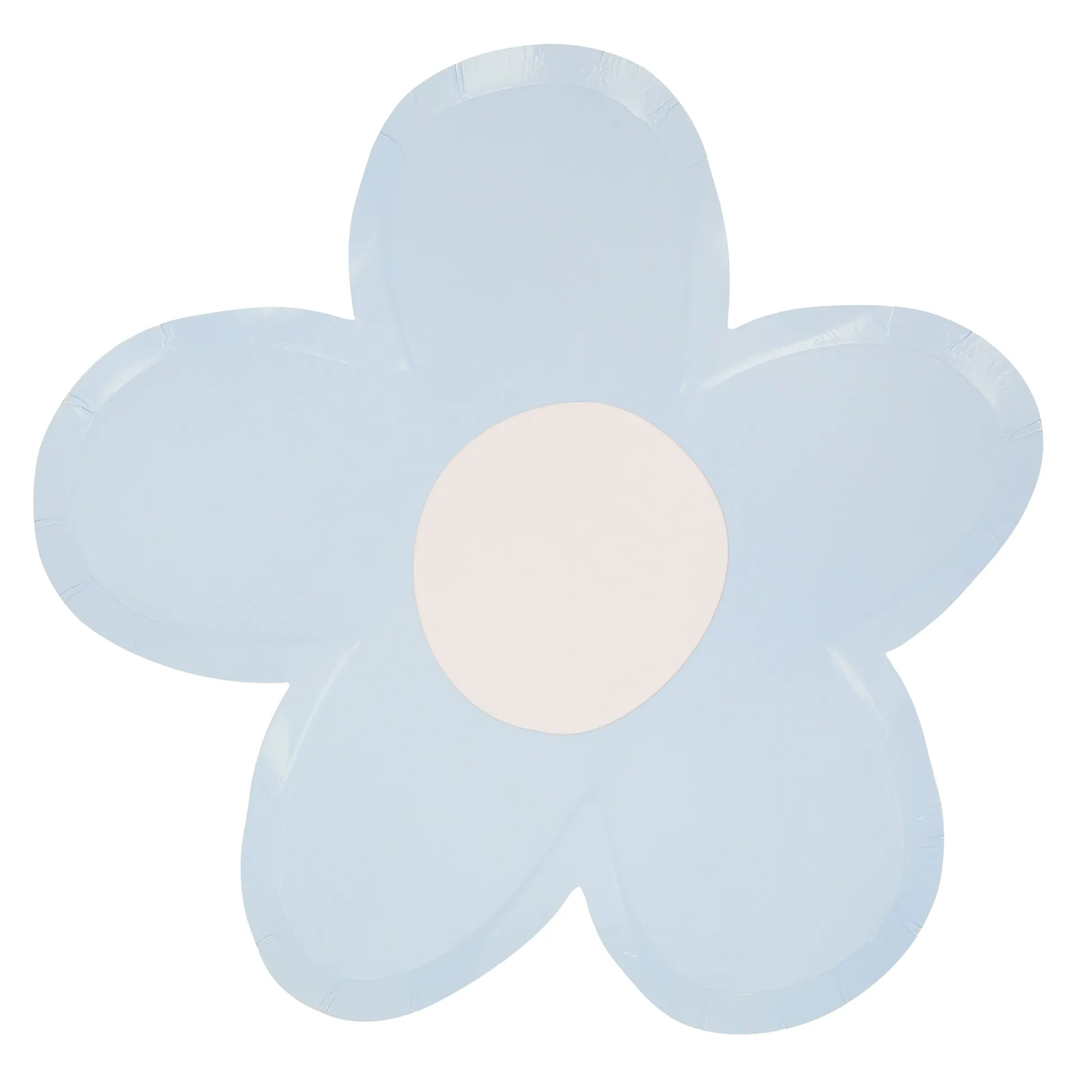 Daisy Shaped Plates, Pack of 8