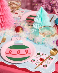 Deck the Halls Napkins - 25 square napkins