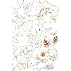 Dinosaur Kingdom Coloring Posters, Pack of 2