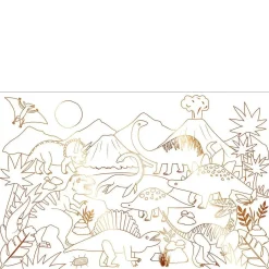 Dinosaur Kingdom Coloring Posters, Pack of 2