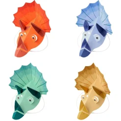 Dinosaur Kingdom Party Hats, Pack of 8