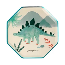 Dinosaur Kingdom Side Plates, Pack of 8