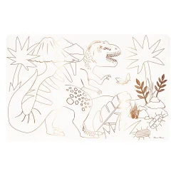 Dinosaurs Coloring Placemats, Pack of 8