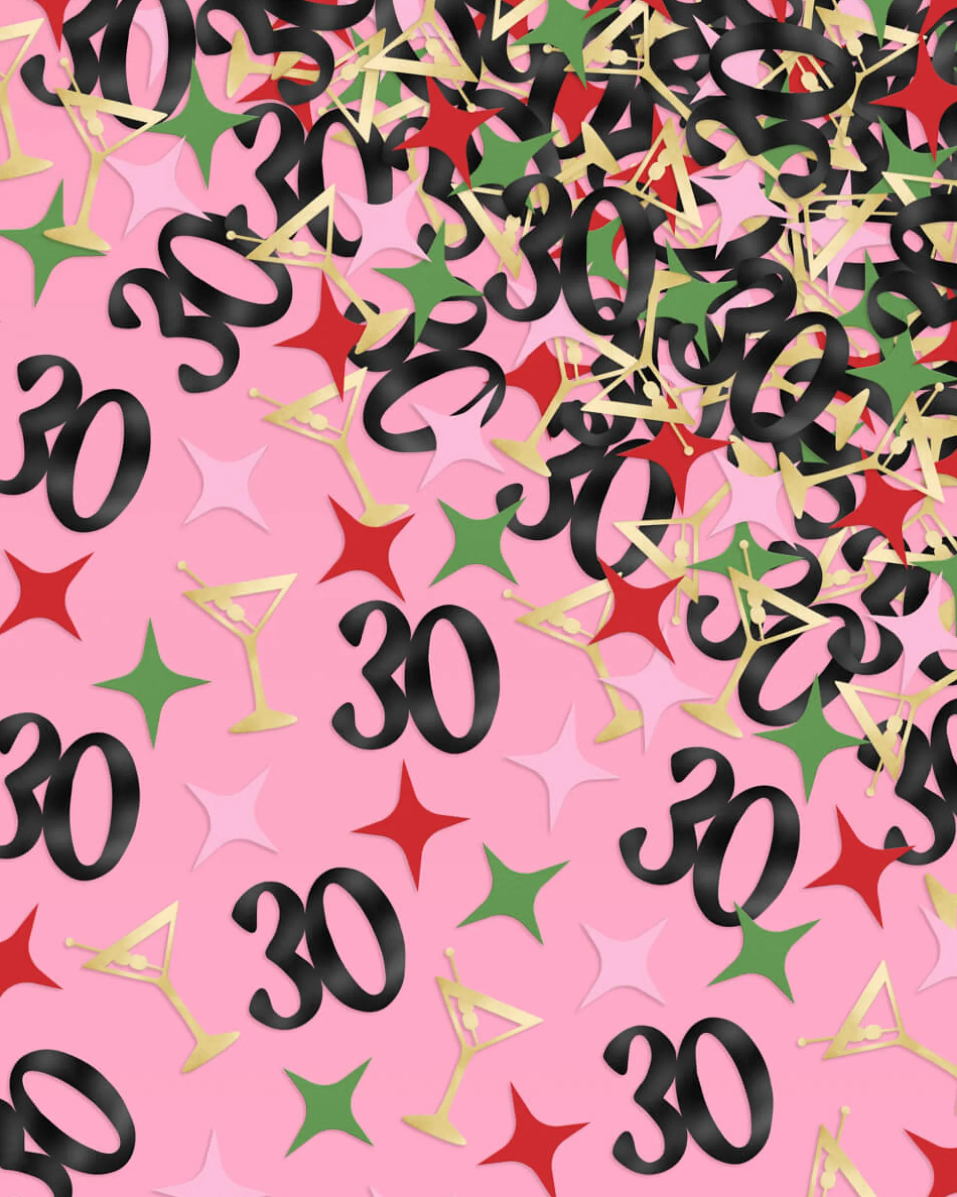 Dirty 30 Confetti - 200 pc foil confetti