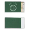 Disco Ball Custom Matches, White Foil