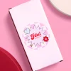 Disco Candy Cane Ornament - disco tiled ornament