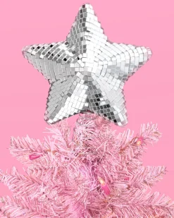 Disco Star Tree Topper - christmas tree topper