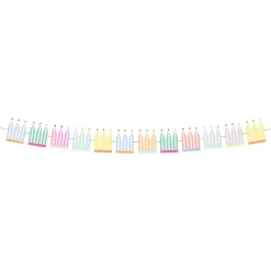 DIY Photo Party Crown Garland