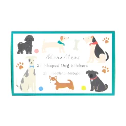 Dog Shaped Stickers (x 25 stickers)