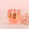 Doing My Best Witty Wine Glass